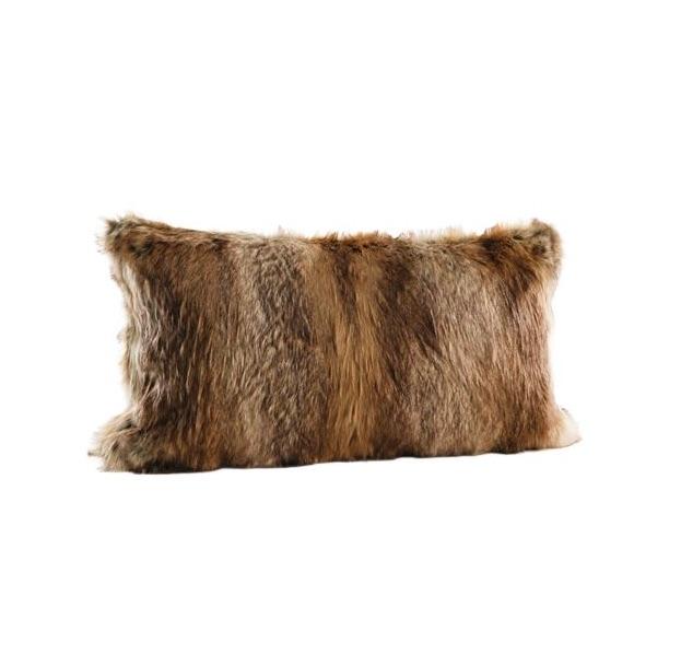 12x22" Fisher Faux Fur Decorative Pillows by Fabulous Furs | Fig Linens