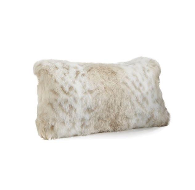 12x22" Lynx Faux Fur Pillows by Fabulous Furs | Fig Linens