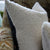 Cormo Chalk Throw Pillow - Detail of Cushion | Designers Guild at Fig Linens