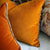 Fig Linens - Designers Guild Cassia Saffron & Hazel Velvet Decorative Pillow 
