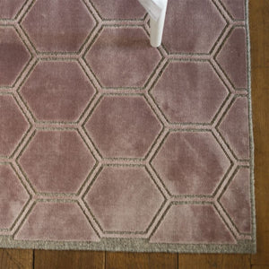 Contemporary Floor Rug - Manipur Amethyst by Designers Guild