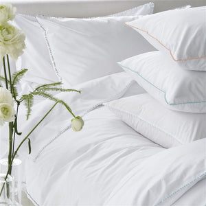 Ludlow Pale Gray Sheets - Designers Guild at Fig Linens