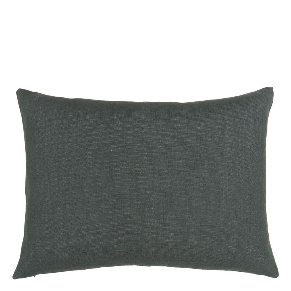 Cuzco Jade Decorative Pillow - Reverses to Solid