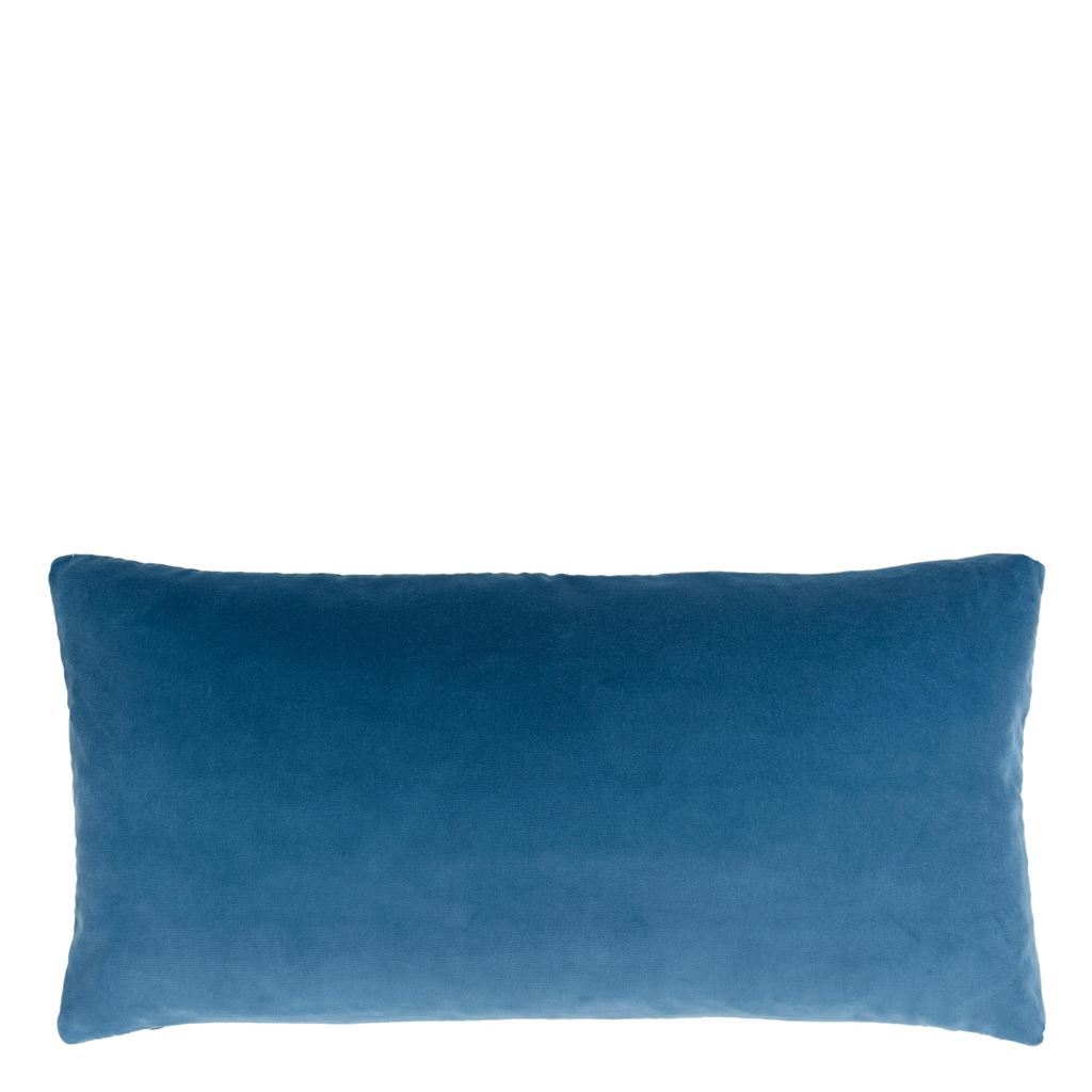 Perzina Midnight Decorative Pillow Reverse | Fig Linens