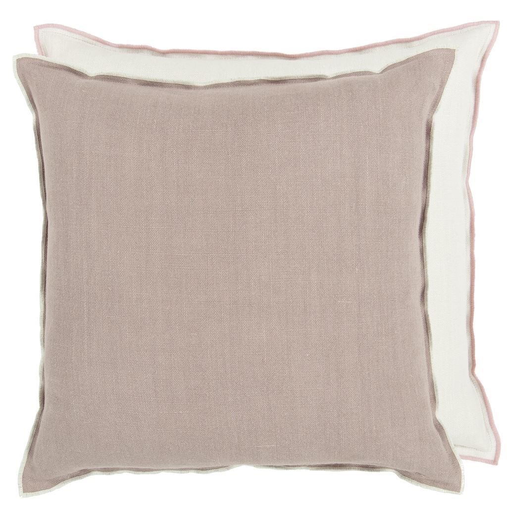 Brera Lino Cameo & Parchment Decorative Pillow | Designers Guild at Fig Linens