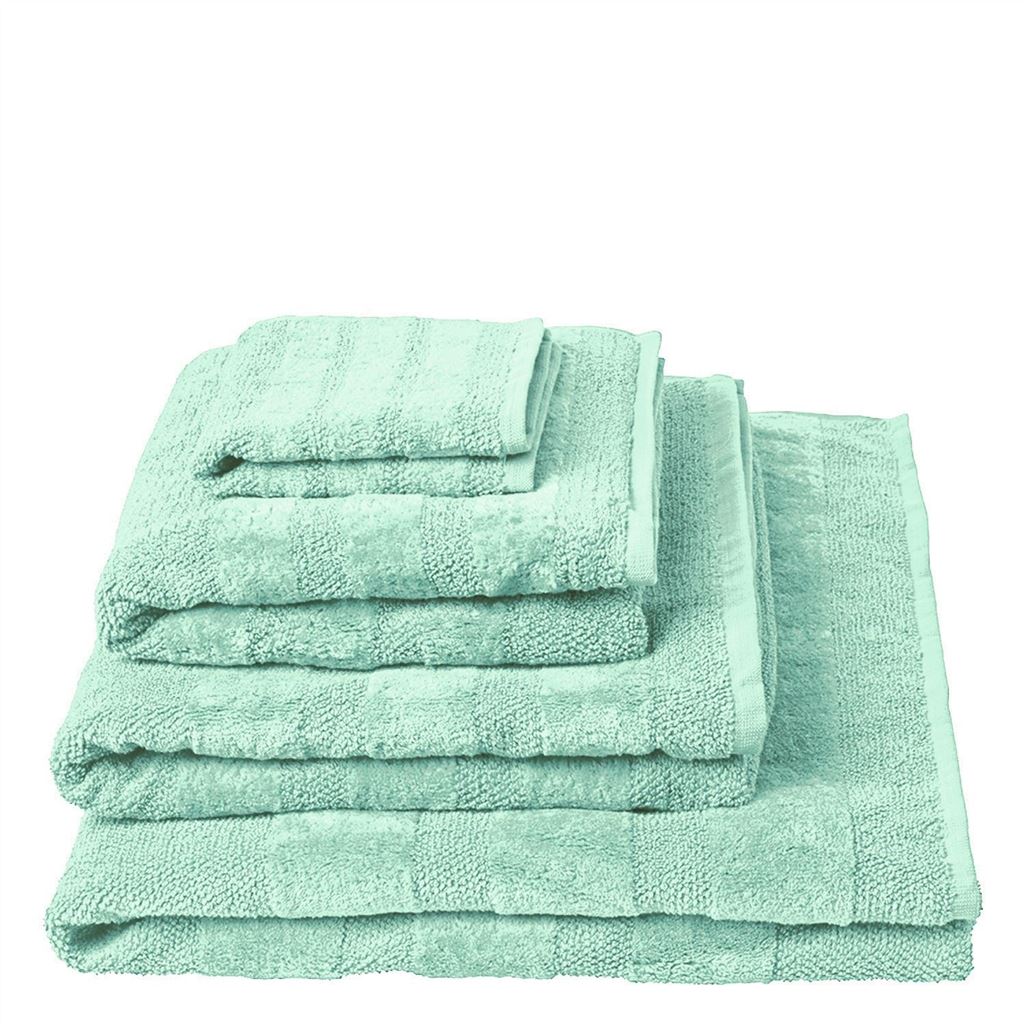 Coniston Aqua Hand Towel | Designers Guild