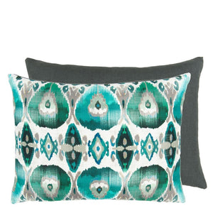William Yeoward Cuzco Jade Decorative Pillow | Throw Pillows by Designers Guild