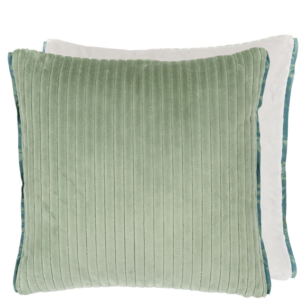 Cassia Cord Antique Jade Decorative Pillow