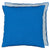 Throw Pillow - Brera Lino Lagoon & Porcelain Decorative Pillow - Fig Linens and Home