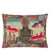 Exotic Fish Carmine Decorative Pillow - John Derian - 2