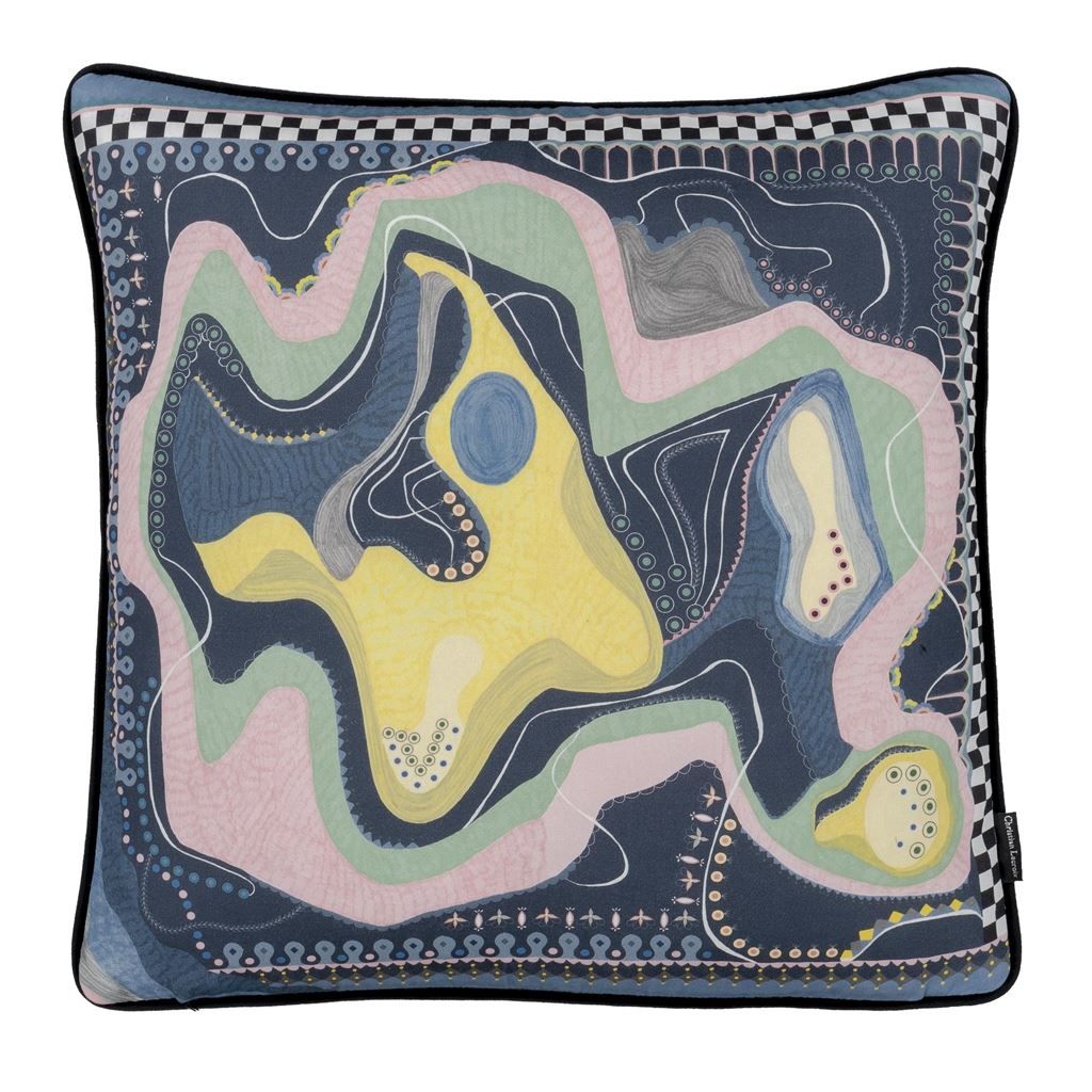 White Sands Sunset Ruisseau Decorative Pillow 2 - Christian Lacroix at Fig Linens and Home