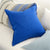 Throw Pillow - Brera Lino Lagoon & Porcelain Decorative Pillow on Sofa