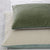 Cassia Cord Antique Jade Decorative Pillow - Pillow Stack 2 - Fig Linens and Home