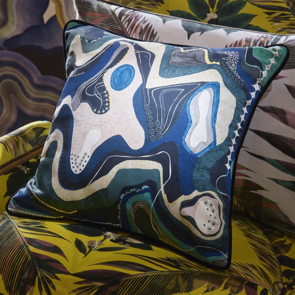 White Sands Sunset Ruisseau Decorative Pillow 3 - Christian Lacroix at Fig Linens and Home