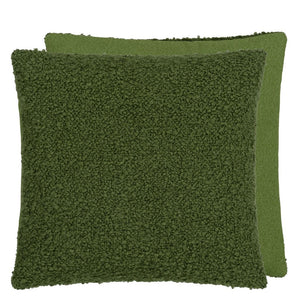 designers guild throw pillow - cormo emerald boucle - Fig Linens and Home -88