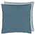 designers guild throw pillow - brera lino midnight chambray linen cushion39