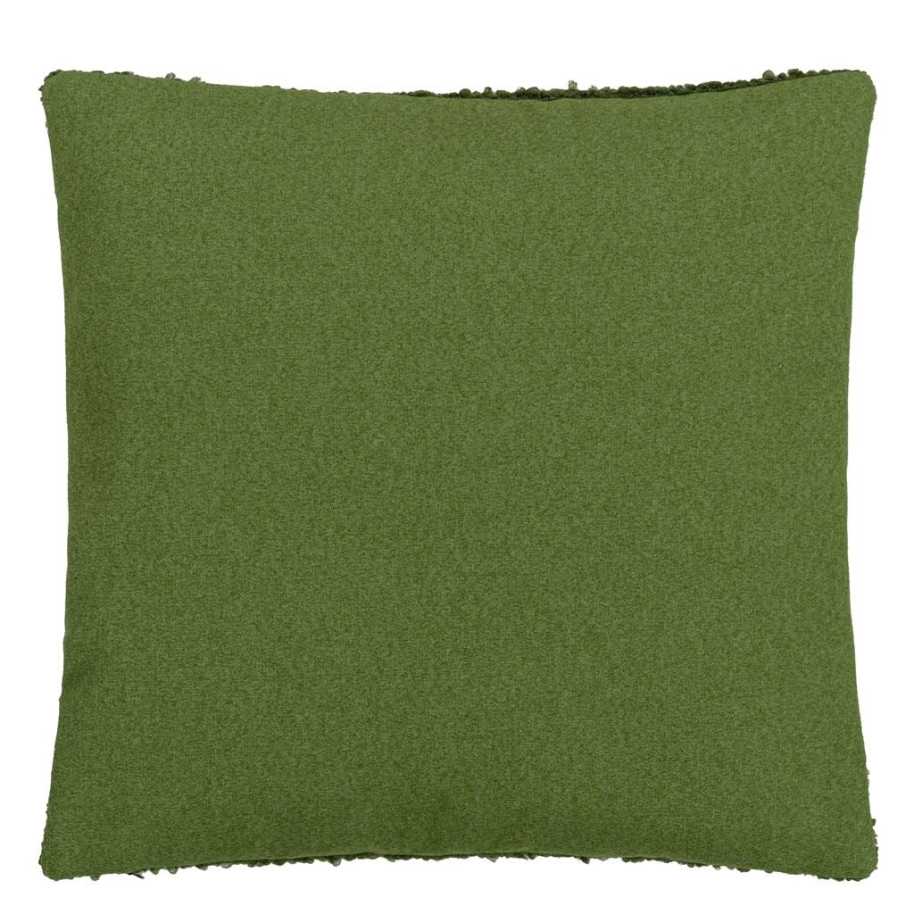 designers guild throw pillow - cormo emerald boucle - Fig Linens and Home -90