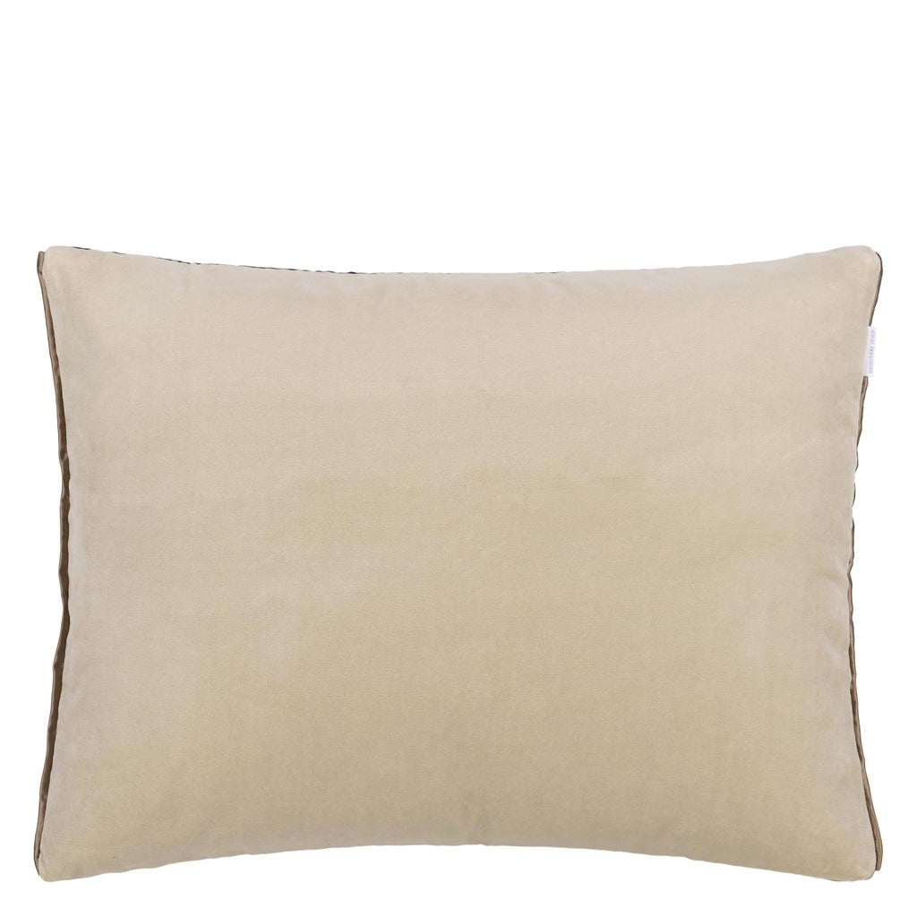 designers guild throw pillow - cassia fern pear velvet - Fig Linens and Home -71