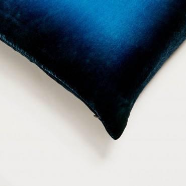 Midnight Ombre Velvet Pillow by Kevin O'Brien Studio - Details