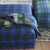 Tasara Cobalt Throw - Designers Guild at Fig Linens and Home 4