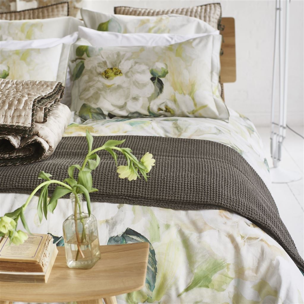 Designers Guild Duvet covers and Pillow Shams in Jardin Botanique Birch - Fig Linens and Home
