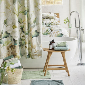 Shower Curtain - Jardin Botanique Birch - Designers Guild Shower Curtains at Fig Linens and Home 2