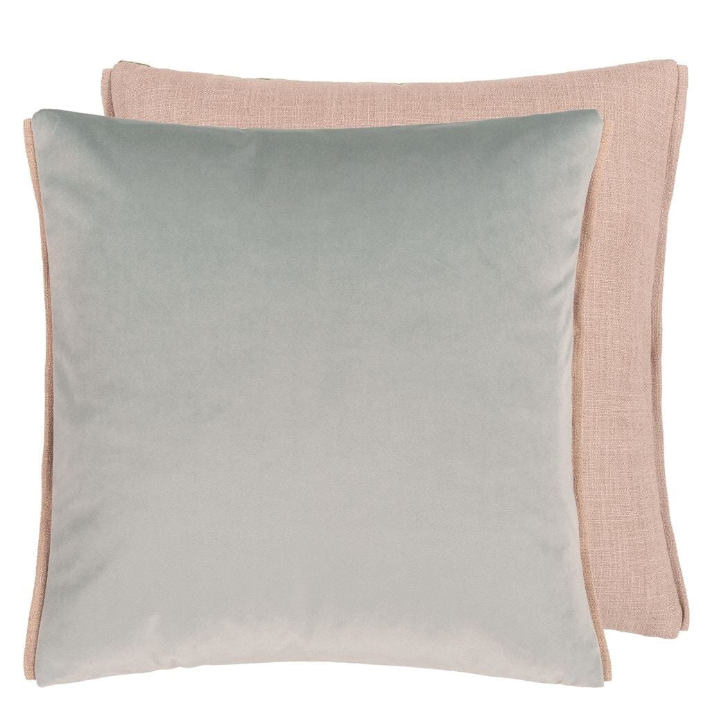Velluto Duck Egg Throw Pillow | Designers Guild at Fig Linens and Home