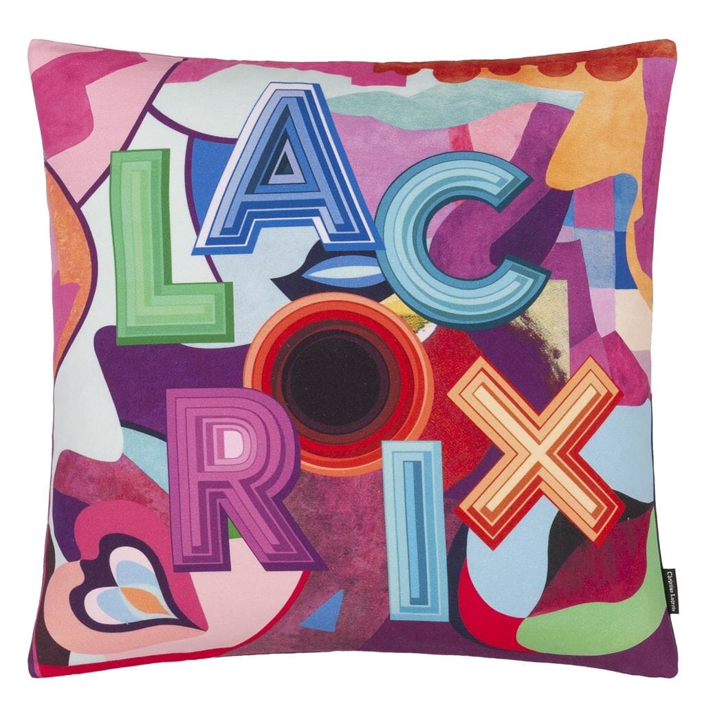 Christian Lacroix Lacroix Palette Multicolore Throw Pillow - Image 3