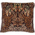 Ikebana Damask Chocolate Throw Pillow by Designers Guild - Fig Linens and Home - Back