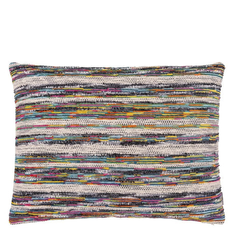 Designers Guild Zanshi Fuchsia Decorative Pillow by Designers Guild - 18" x 24" Throw Pillow Fuchsia at FIG LINENS AND HOME - 2