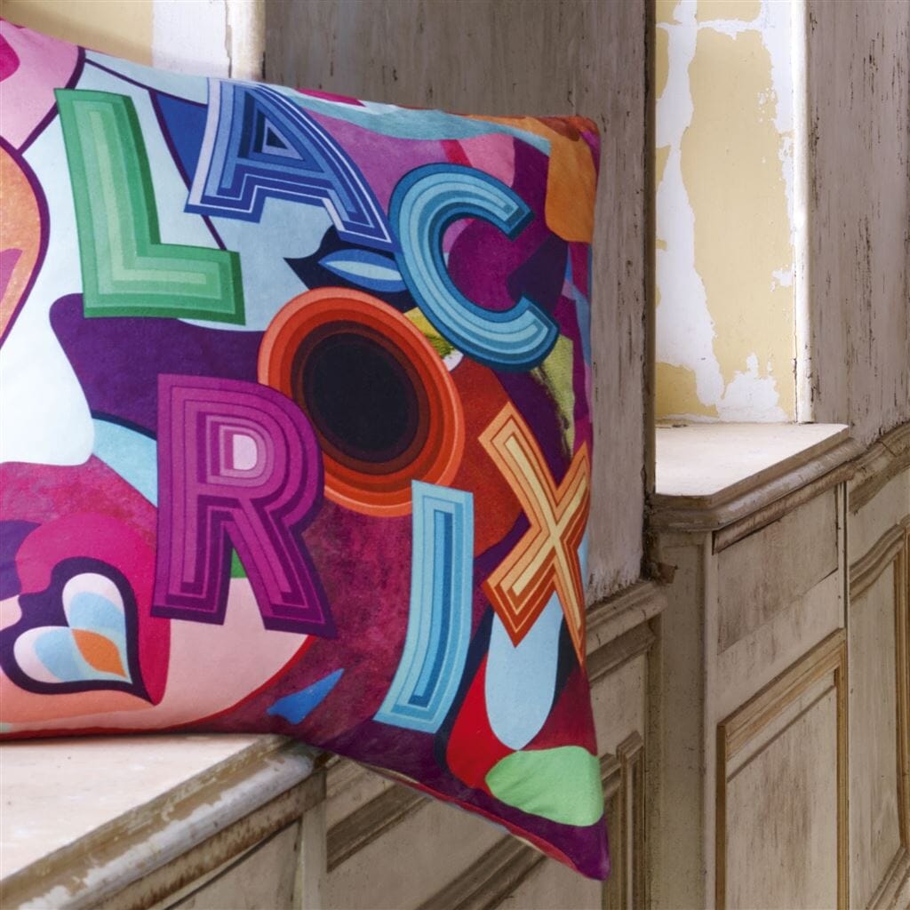 Christian Lacroix Lacroix Palette Multicolore Decorative Throw Pillow - Image 4