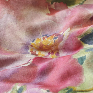 Thelma's Garden Fuchsia Bedding | Designers Guild Duvets & Shams at Fig Linens and Home - 7