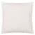 Brera Lino - Alabaster with White overlocked edge - Cushion - 17" x 17"