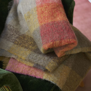 Throw Blanket - Fontaine Sepia Throw - Designers Guild at Fig Linens and Home 16