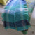 Throw Blanket - Fontaine Cobalt Throw - Designers Guild at Fig Linens and Home 15