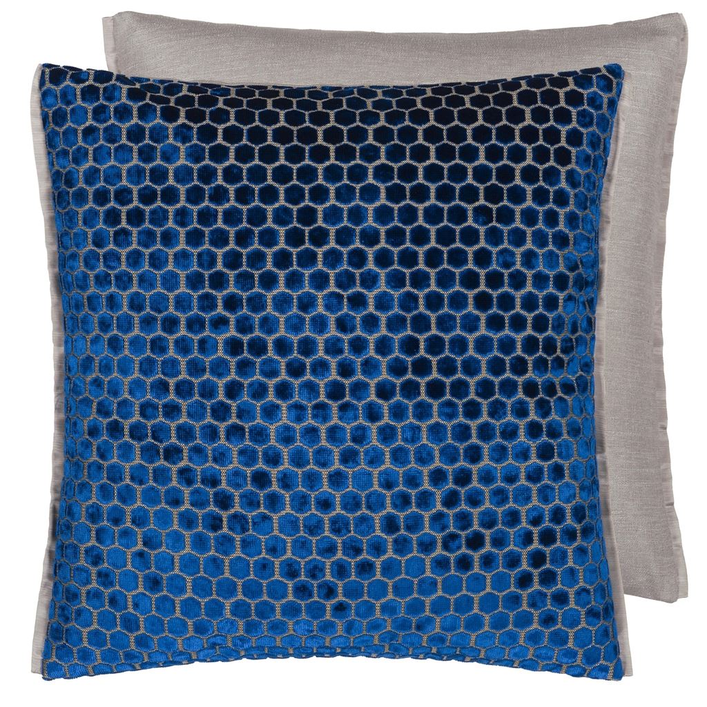Jabot Cobalt Cushion