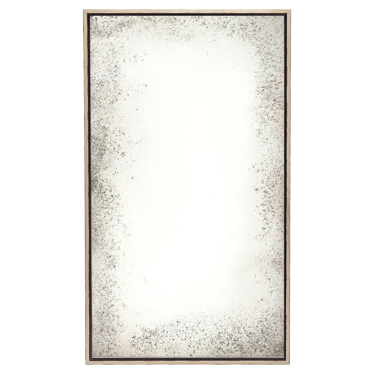 Mirror Image Home - Rustic Silver Leaf Antiqued Floated Mirror | Fig Linens