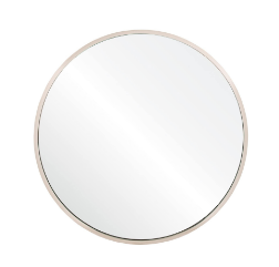 Mirror Image Home - Polished Stainless Steel Round Mirror | Fig Linens