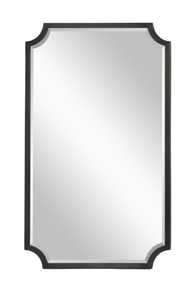 20668-bn Black Nickel Wall Mirror by Mirror Image Home | Fig Linens