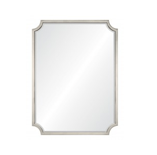 Antiqued Silver Leaf Wall Mirror by Mirror Image Home | Fig Linens