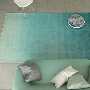 Designers Guild Eberson Aqua Floor Rug Overview