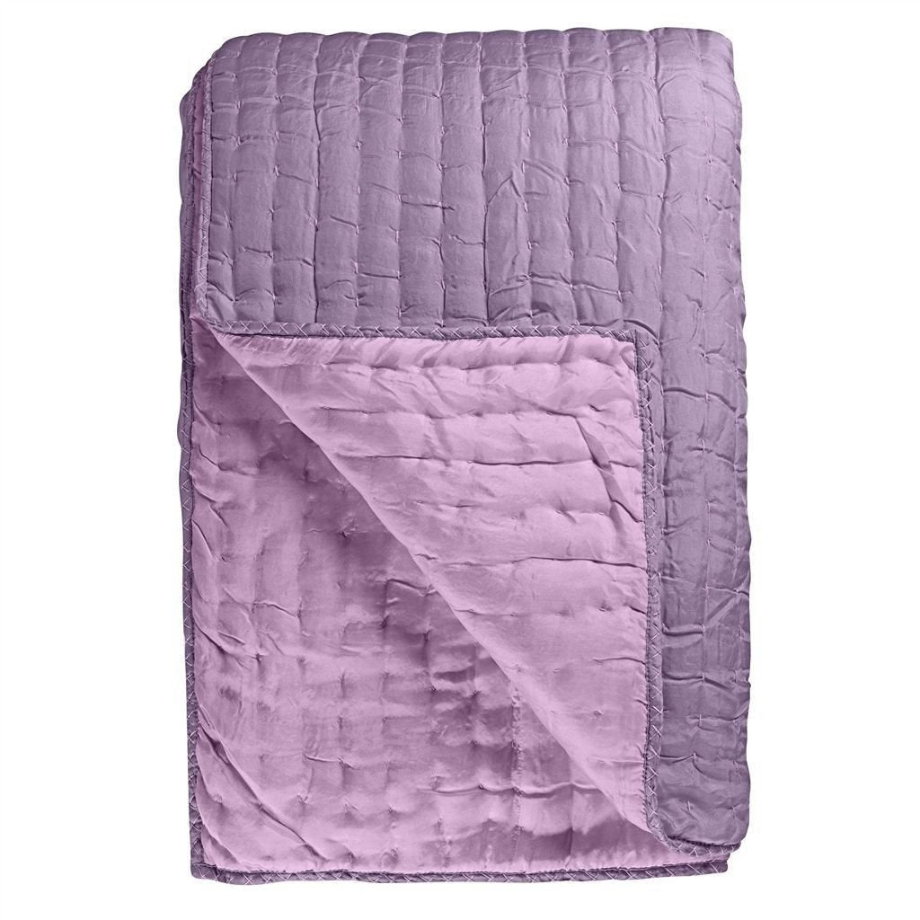 Designers Guild Designers Guild Chenevard Damson & Magenta Quilt & Shams - Full/Queen Quilt 91 x 91in Damson & Magenta at FIG LINENS AND HOME - 1