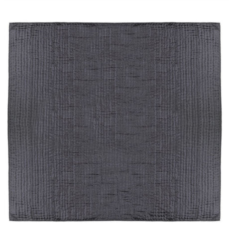 Designers Guild Designers Guild Chenevard Silver & Slate Quilt & Shams - Queen Sham 30 x 20in Silver & Slate at FIG LINENS AND HOME - 6