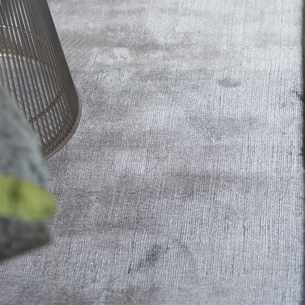 Designers Guild Everson Slate Rug - Detail View