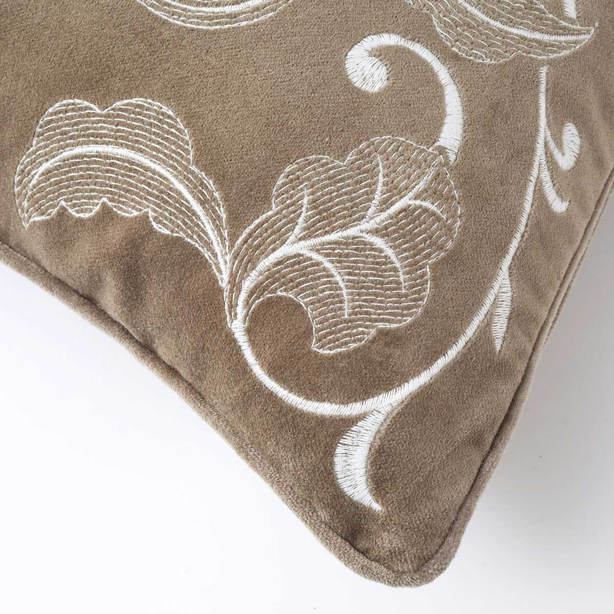 Fig Linens - Tenue Chic Decorative Pillow by Yves Delorme - Details