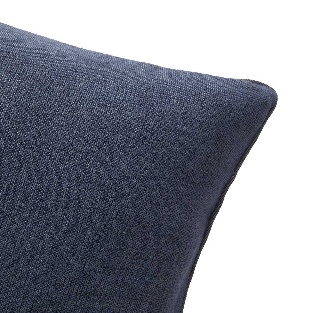 Closeup - Pigment Nuit Square Decorative Pillow by Iosis | Fig Linens
