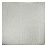 Designers Guild Designers Guild Chenevard Pebble & Duck Egg Quilt & Shams - Euro Sham 26x26 Pebble & Duck Egg at FIG LINENS AND HOME - 6