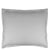 Designers Guild Biella Pale Grey and Dove 100% Linen Euro Sham Reverse | Fig Linens