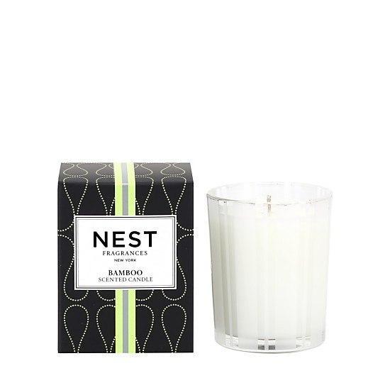 Bamboo Votive Candle by Nest | Fig Linens