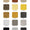 Set of Abyss Super Pile Towels - Color Chart - Neutrals